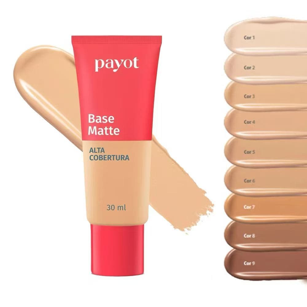 Base Matte Alta Cobertura Chérie Payot