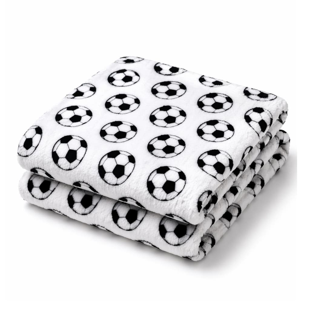 Manta Mantinha Cobertinha Infantil Soft Microfibra Pequena Passeios Viagens Menino Bola Futebol Luxo