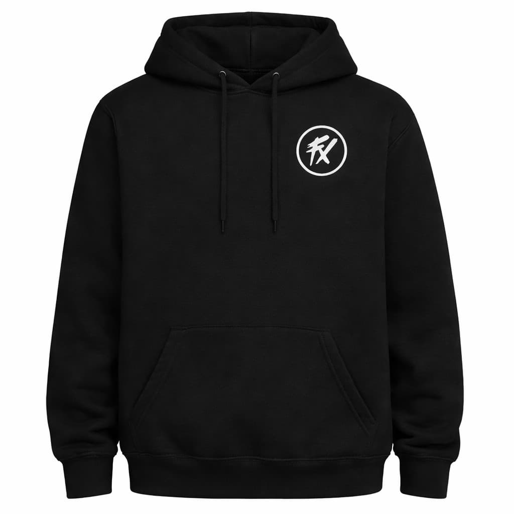 Moletom Canguru Unissex Estampado Fluxo Estiloso Novidade do P ao GG Exclusivo Inverno Frio 100% Algodão