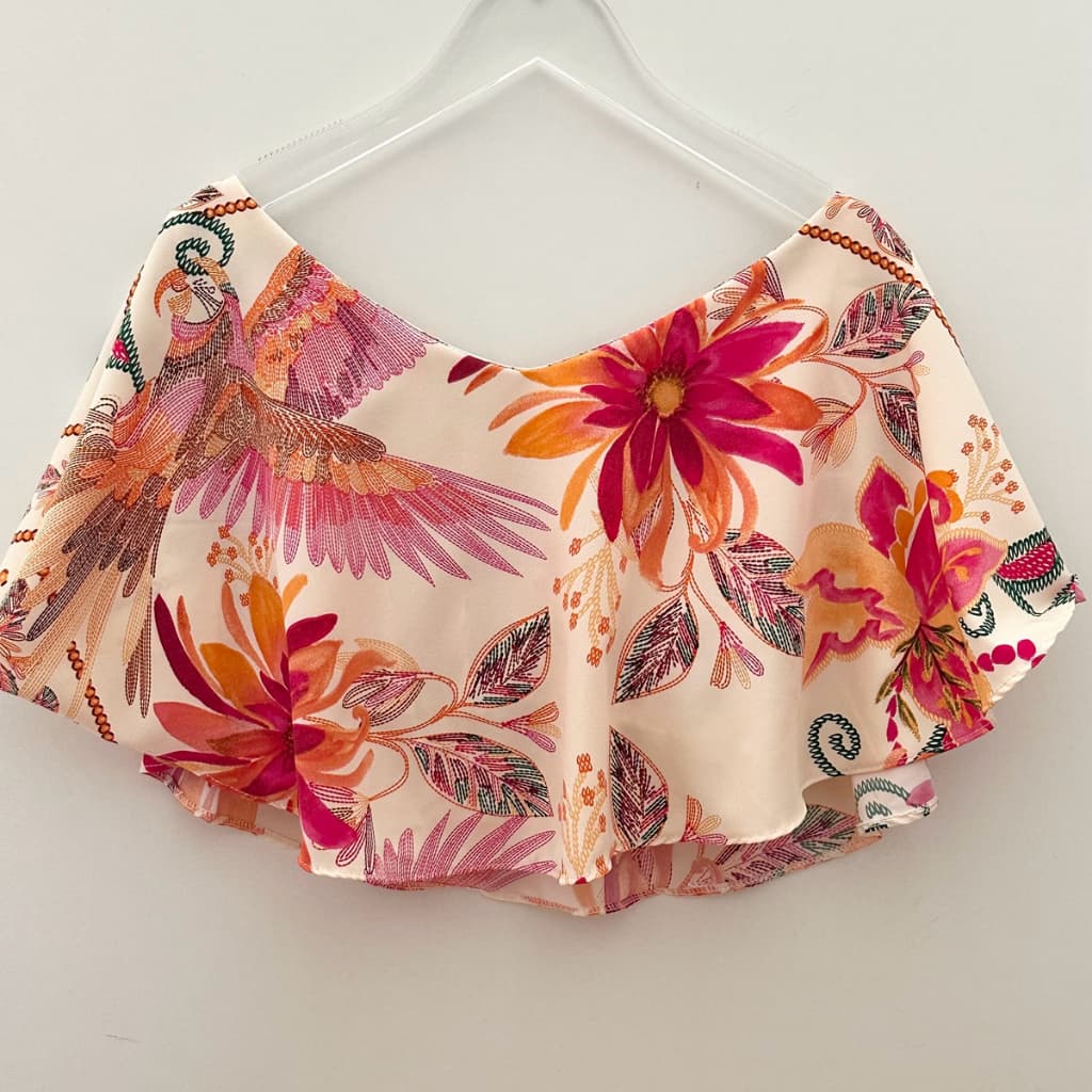 Blusa de Verão Estilo Praia com Estampa Azulejo Português