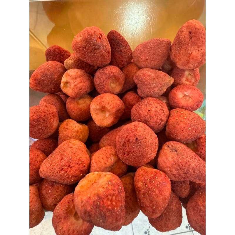 chips morango liofilizado 50g