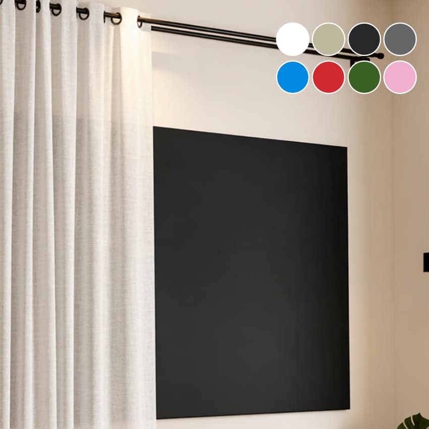 Cortina Blackout Painel Com Velcro Corta Luz Sala Quarto Cozinha Janela Cortina Decorativa Fácil Instalar Várias Cores
