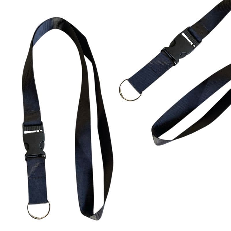 Chaveiro Cordão Preto Liso – Acessório Prático e Resistente Moto