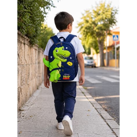 Mochila Infantil Dinossauro 3D – Diversão e Conforto para a Escola 01945