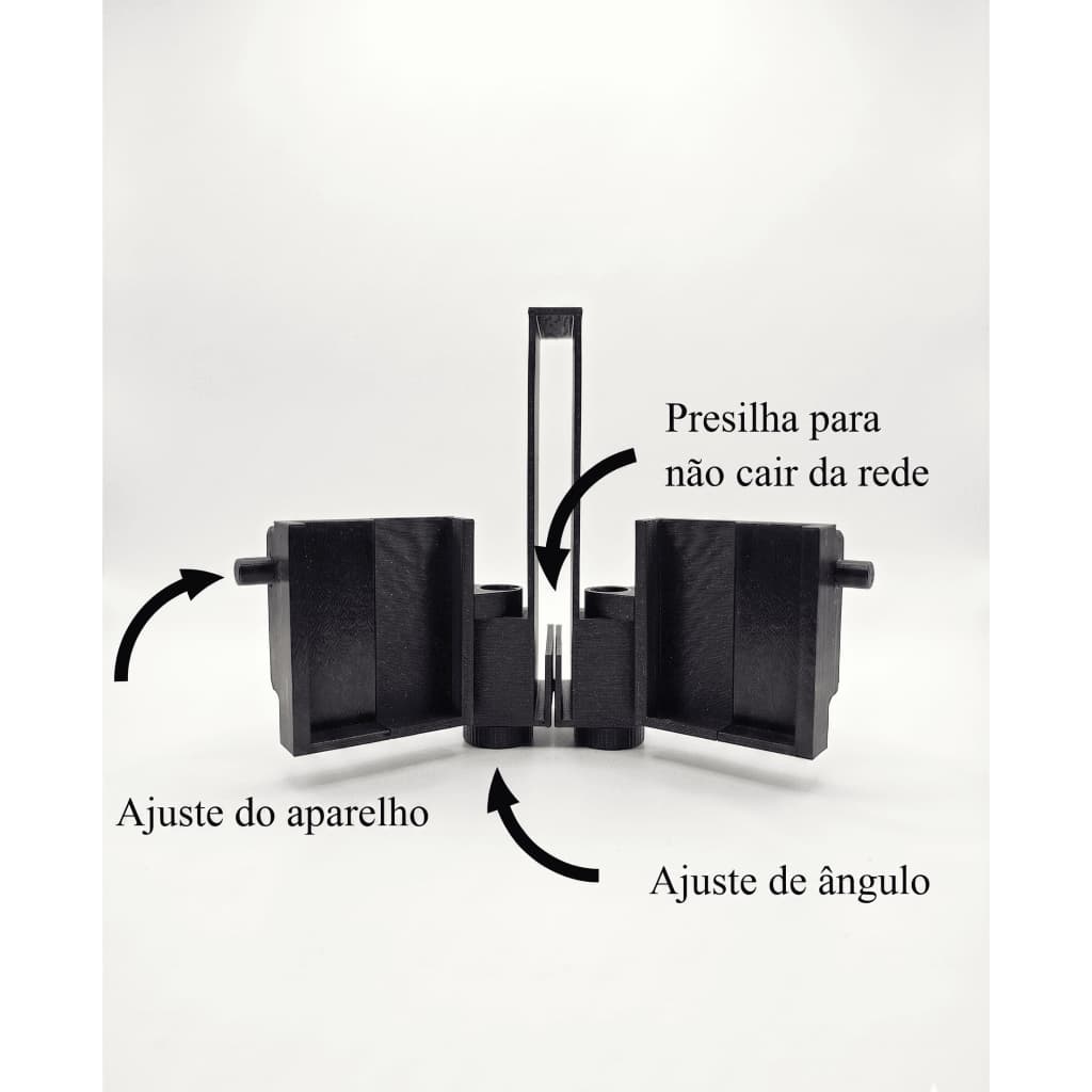 Suporte de Celular Duplo para Rede  Gravação de Jogos