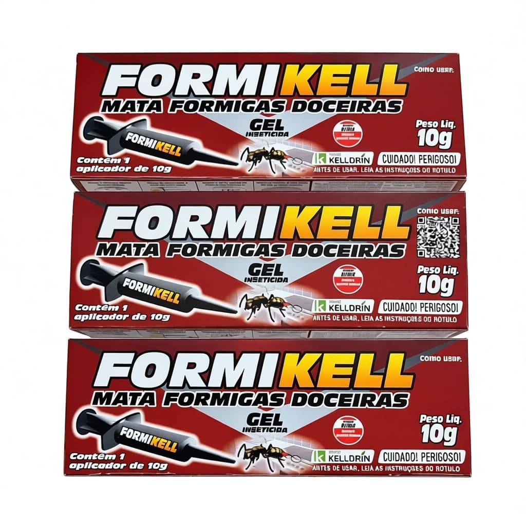 Formikell Gel 10g - Elimina ninho, fácil aplicação, ação eficaz