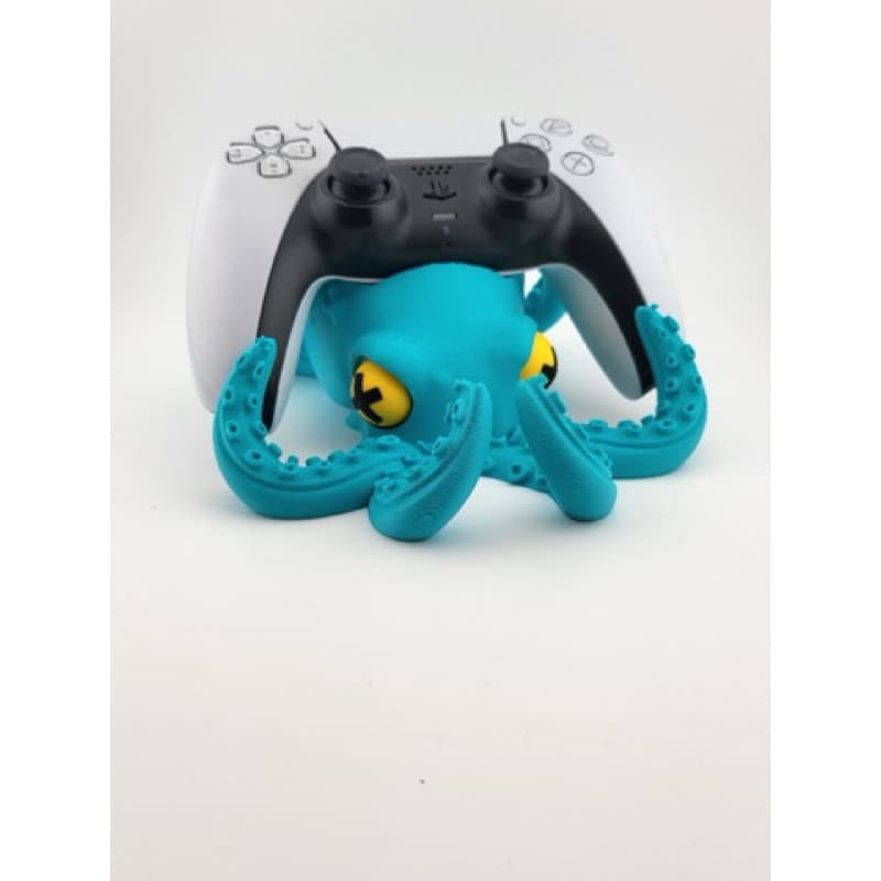Suporte para joystick Polvo - Suporte Controle PS5 Polvo Kraken 👀 Porta DualSense Gamer | Base Decorativa
