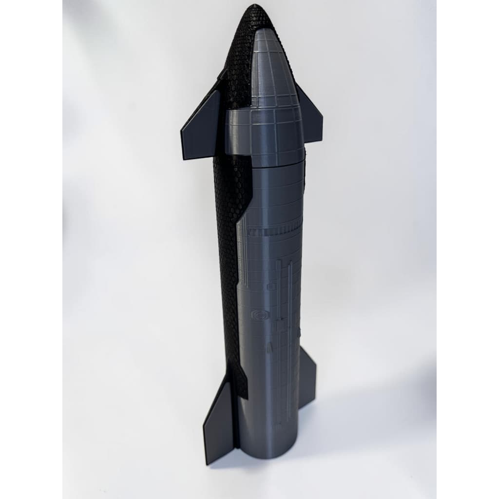 Miniatura Decorativa Starship SpaceX – Item Geek Colecionável