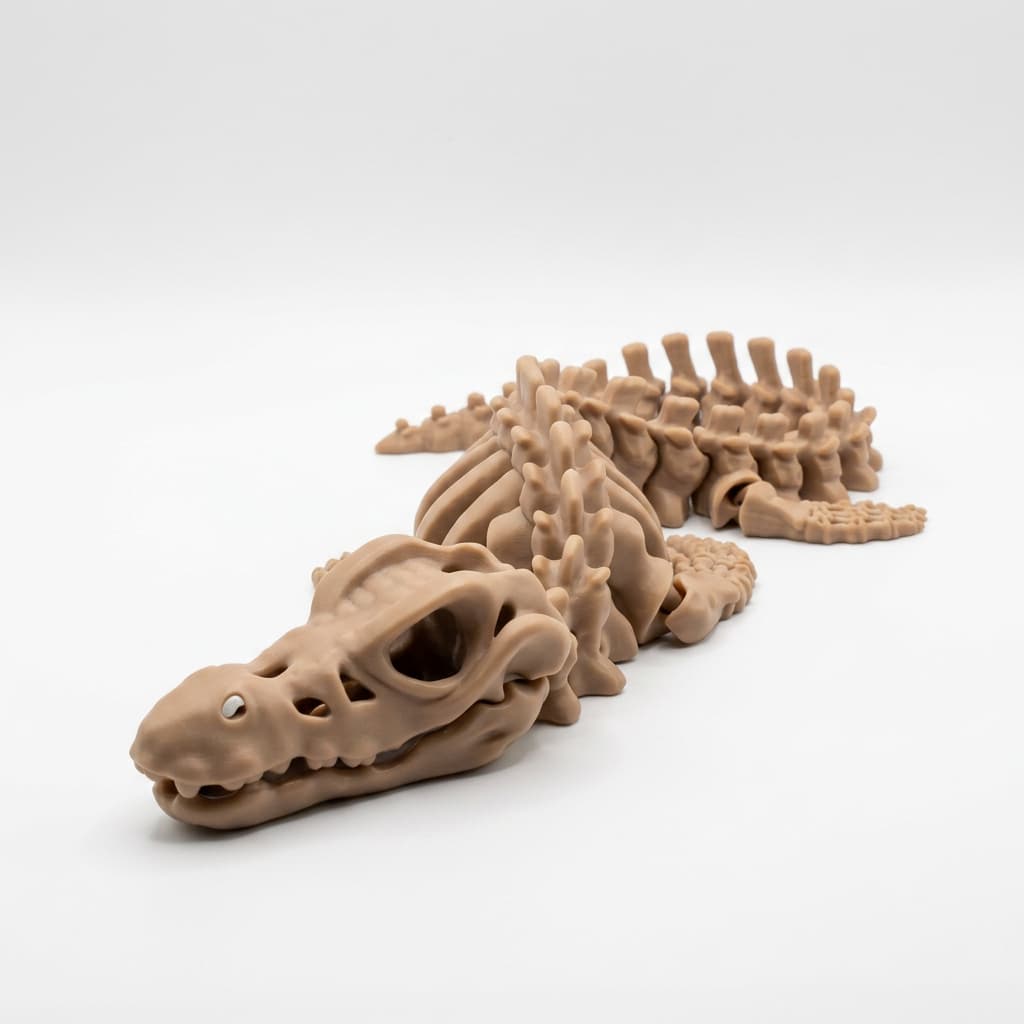 Mosasaauro Mosasaurus esqueleto de dinossauro articulado brinquedo fidgetoy anti estresse