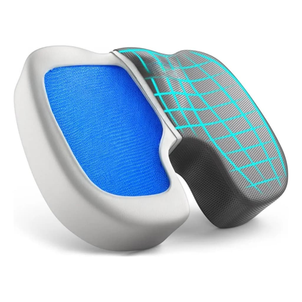 Almofada Ortopédica Cóccix Gel Espuma Alívia Dor Home Office Uber Capa Lavável Tratamento Confortável Egg Anatómica