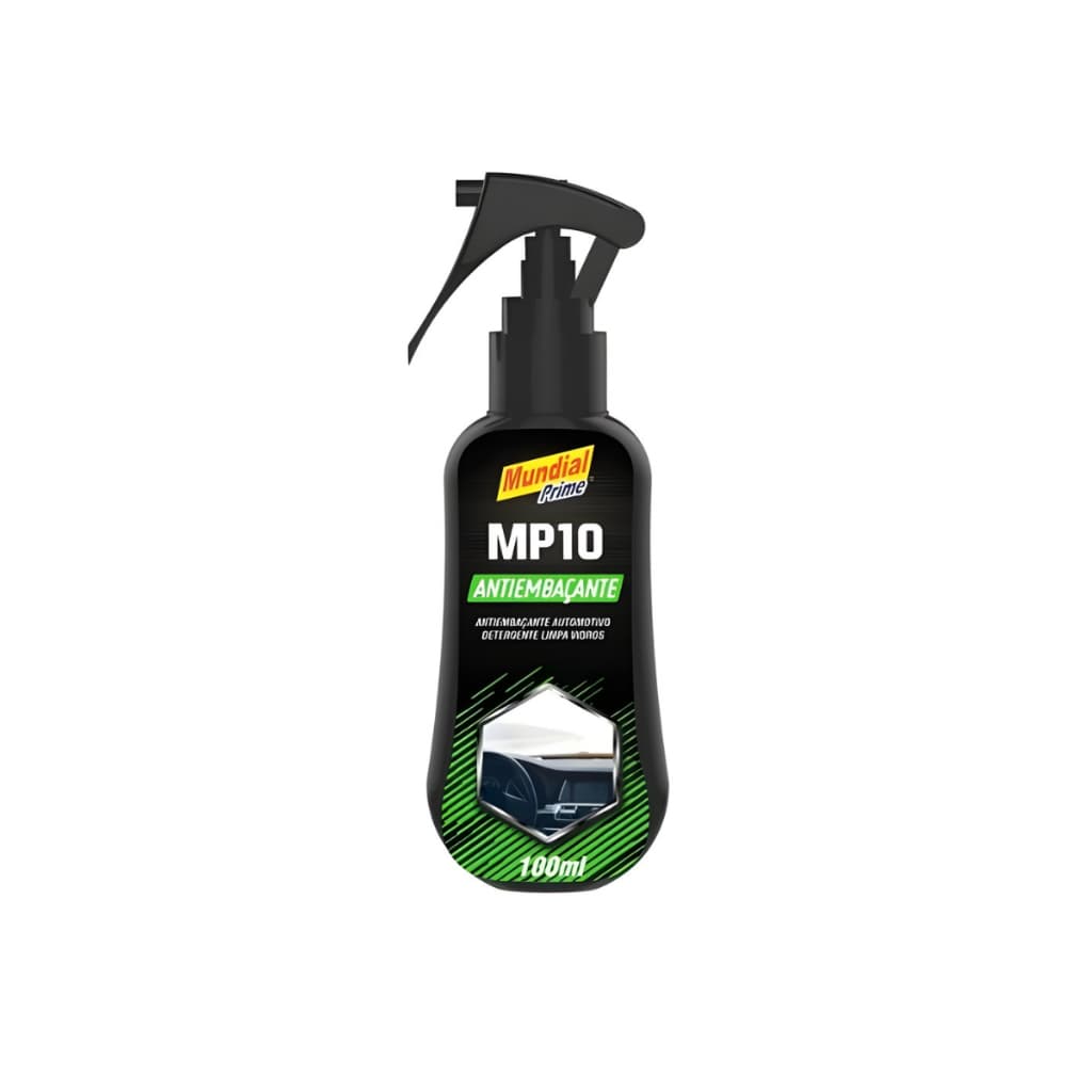 AntiEmbaçante MP10 100ml Desembaçante Para Vidros em Geral Espelhos Parabrisas Viseiras Retrovisor