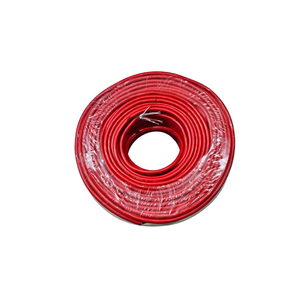 BSV55033 Cabo Microfone Balanceado Estéreo 2 X 0,24mm Vermelho 10 Metros