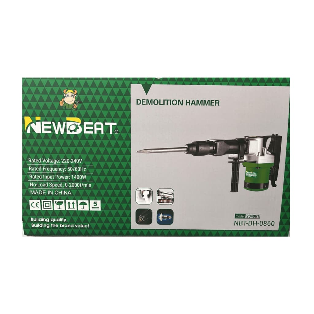 MARTELETE DEMOLIDOR NBT-DH-0860