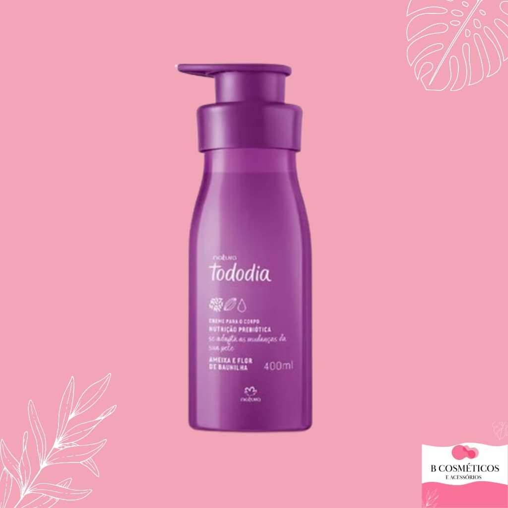 Creme hidratante para o Corpo Tododia Ameixa e Flor de Baunilha 400ml