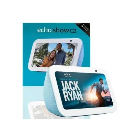 NOVA ALEXA AMAZON ECHO SHOW 5 TERCEIRA GERAÇÃO ORIGINAL AMAZON COM NOTA E GARANTIA BI VOLT PORTUGUES