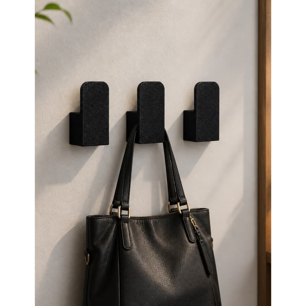 Gancho Suporte Resistente Com Fita Dupla Face Para Toalhas Roupas Acessórios Variados