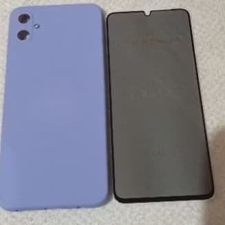 Kit Capinha de Silicone Samsung Galaxy A05+Película de Privacidade.