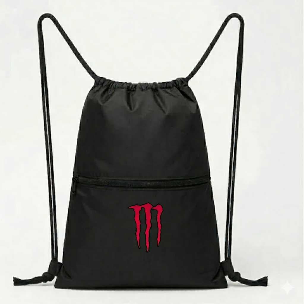 Mochila Saco Esporte Preto Bolsa Academia Passeio Unisex Preta