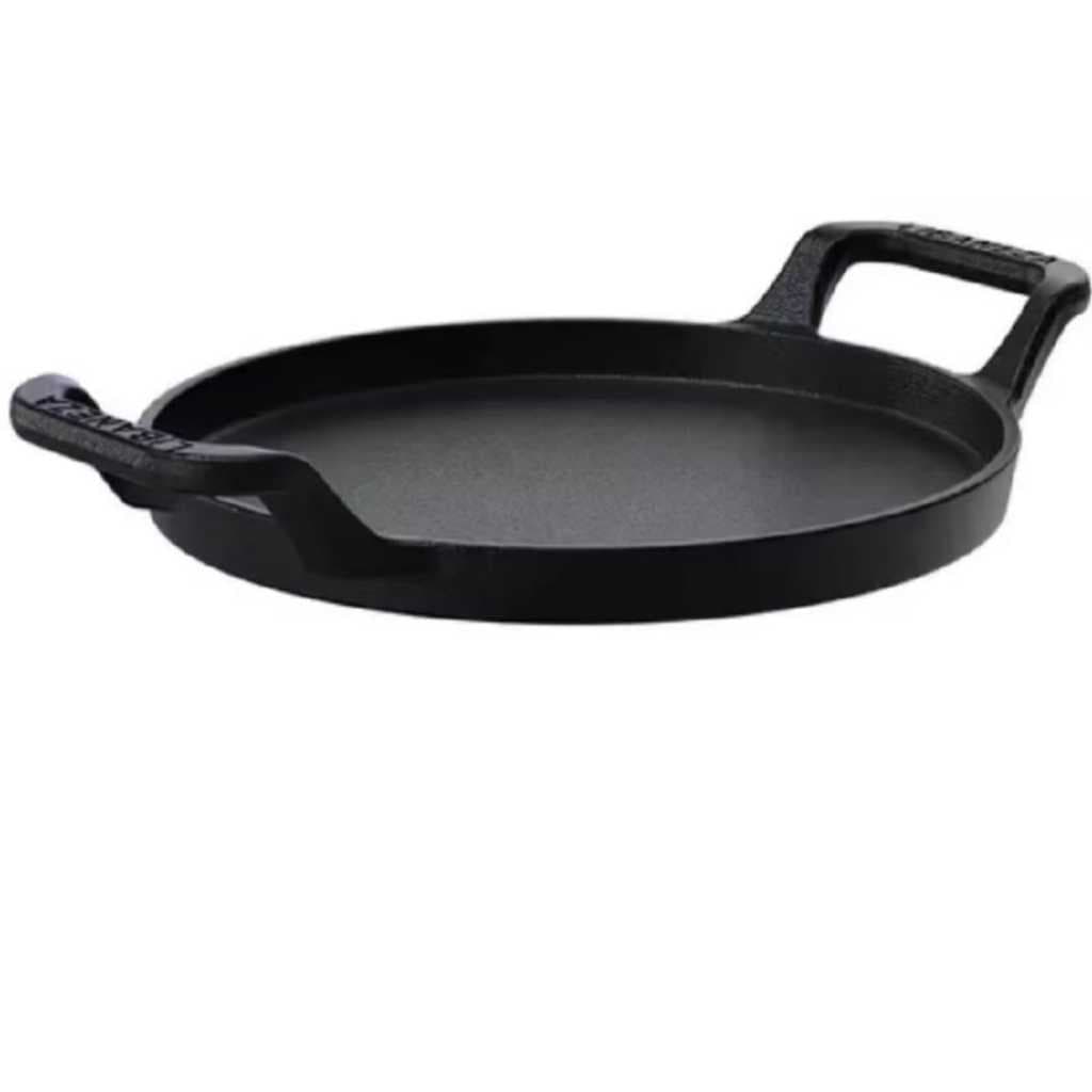 Tacho Disco De Arado Chapa Arredondada Grande Bifeteira Multiuso Antiaderente Reforçado 22cm