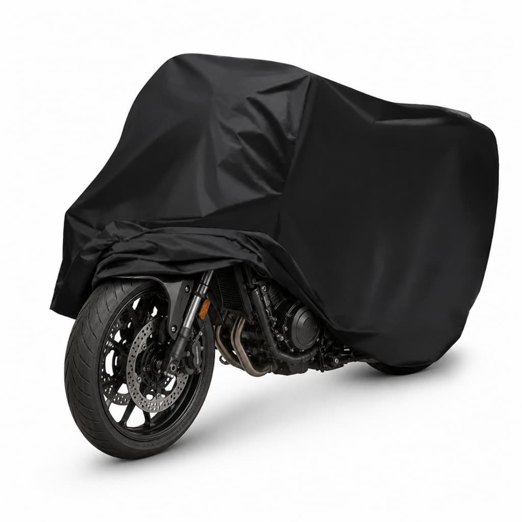 Capa Para Moto Couro Resistente A Poeira Sol Chuva Arranhões Impermeável Com Proteção UV