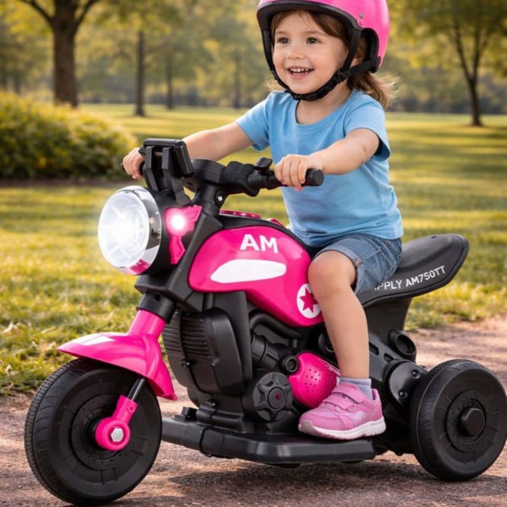 Moto Elétrica Infantil Esportiva Passeio Andador Bateria Criança Menino Menina Brinquedo