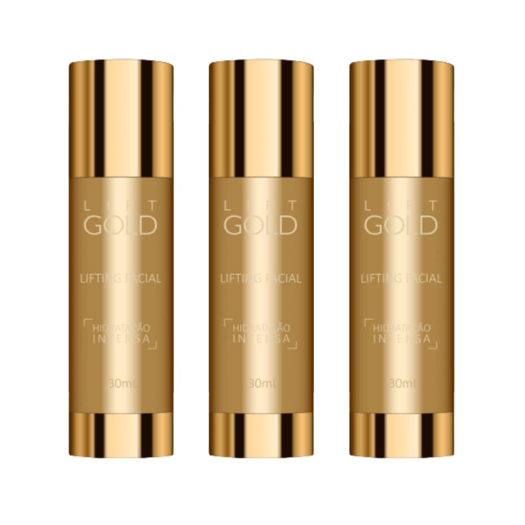3 Lift Gold Tratamento Rejuvenescedor Intensivo Pele Bonita