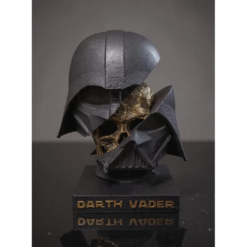 Busto Darth Vader Busto Premium Impresso em 3D | Decoração Geek | Colecionável | Tridimensionalis