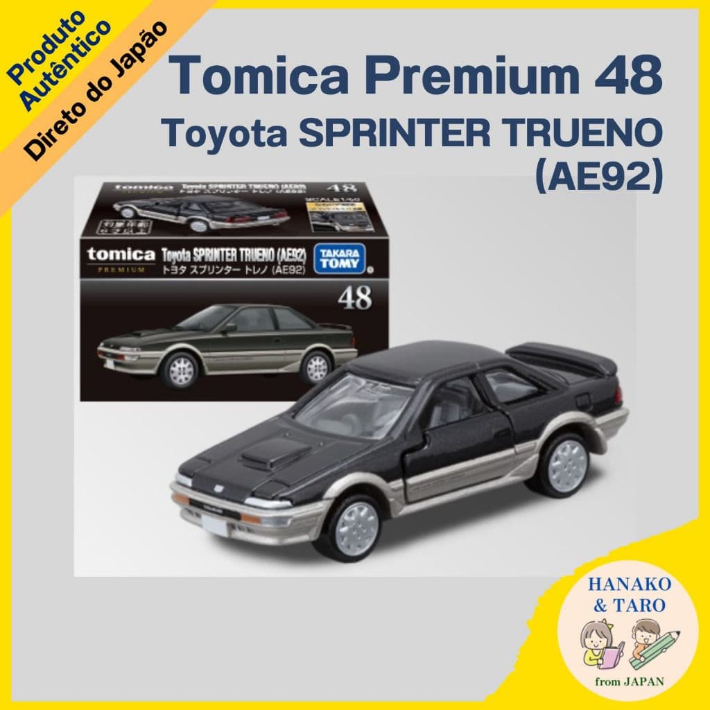 Tomica Premium 48 Toyota SPRINTER TRUENO (AE92)【Direto do Japão】