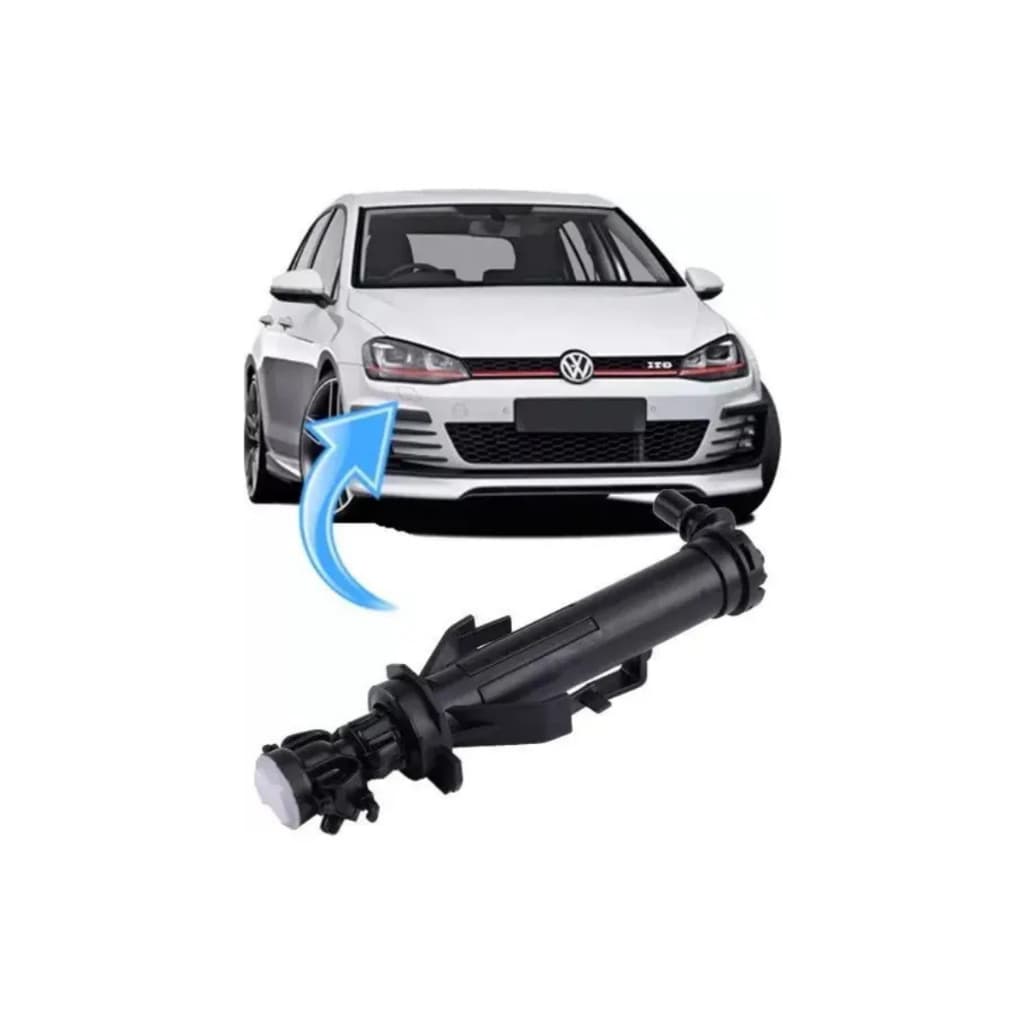 Esguicho Farol Golf Tsi 2.0 Gti Mk7 2014 À 2019 Ld Direito