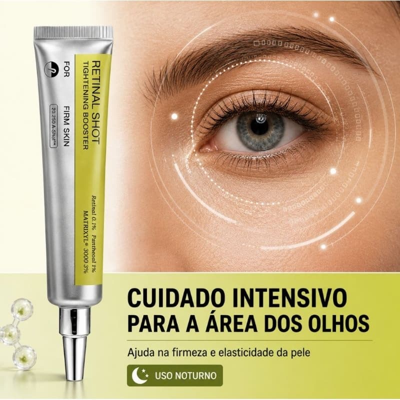 Retinol Coreano Anti-idade Firmador Facial para Rugas e Linhas Finas | Celimax Retinal Shot, Soro ou Kit