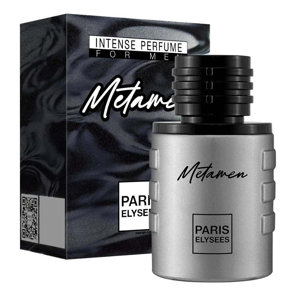 Perfume Masculino Metamen Paris Elysees EDT Masculino 100ml - Aroma Ousado e Luminoso