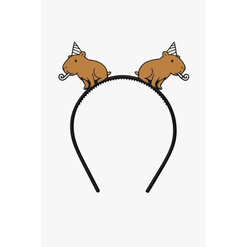 Tiara Festa Capivara Divertida