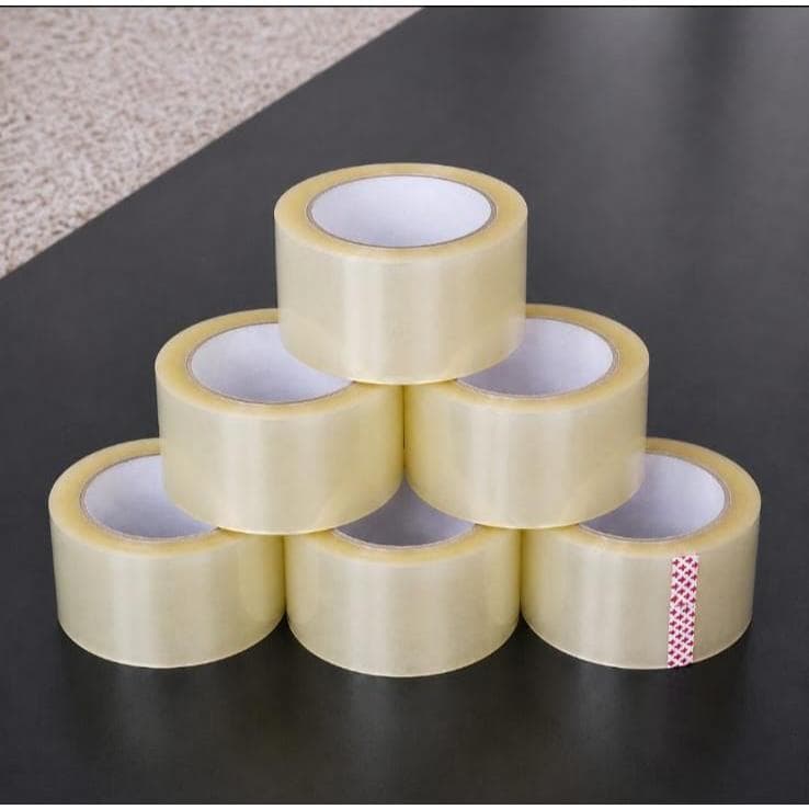 Combo 6 Fitas Adesivas 45mm x 100m Resistente Alta Aderência Embalagem Envio Correio