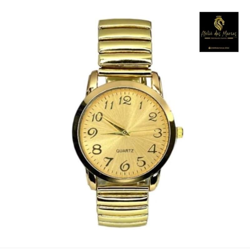 Relógio Quartz Pulseira Elástica Feminino
