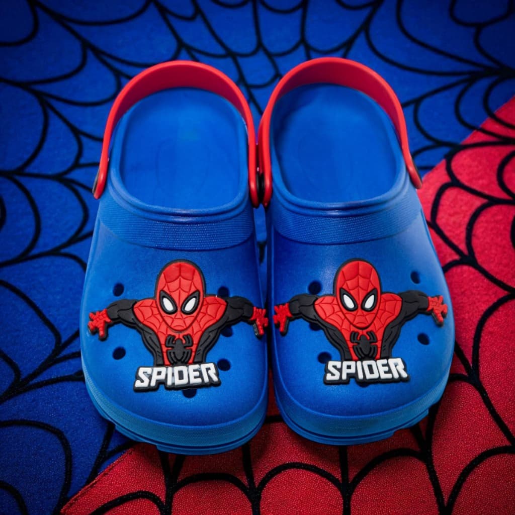 Babuche Infantil Menino Spider Homem Aranha Confortavel Leve