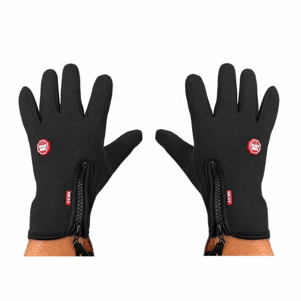 Luvas de Inverno com Touchscreen para Bicicleta e Moto