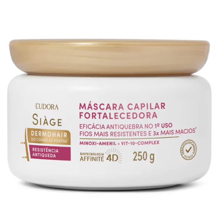 Máscara Capilar Siàge Dermo Hair Resistência Antiqueda 250g