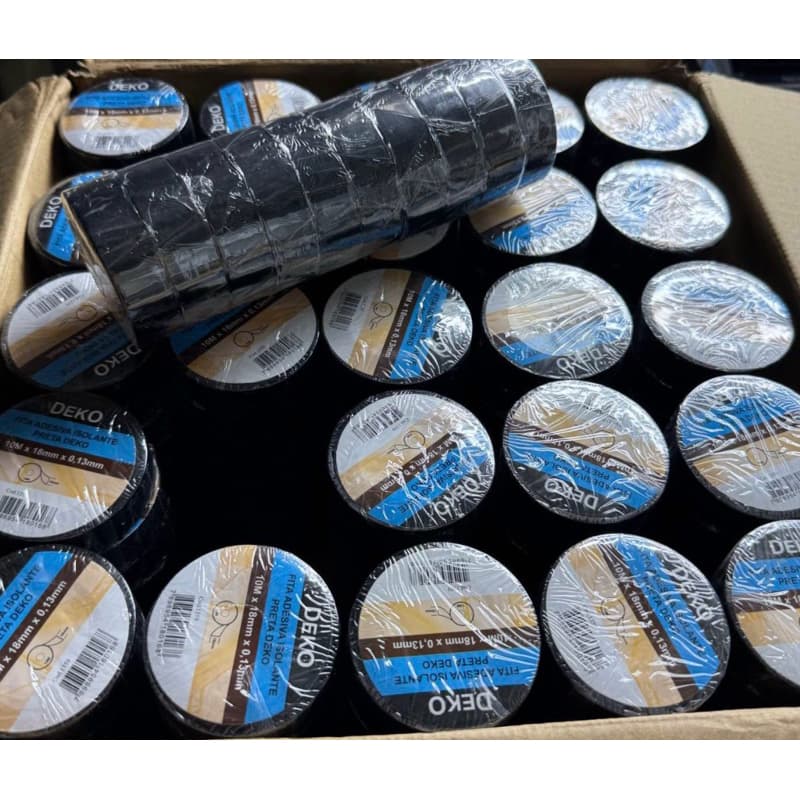 KIT 10 FITAS ISOLANTES DEKO 18m CADA FITA