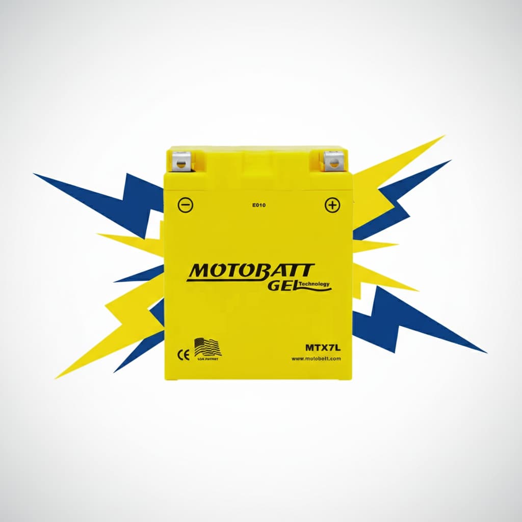 BATERIA MOTOBATT CBX 250 TWISTER TORNADO 250 CG 150 SPORT LANDER 250 YS FAZER 250 INTRUDER 125 BIZ