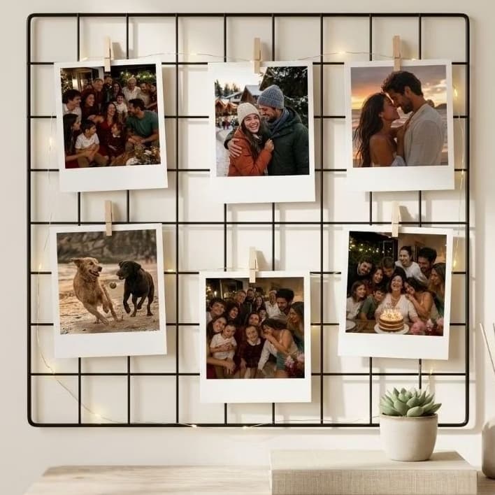 Foto Estilo Retrô Personalizada 10x7,5 | Fotos Tumblr Pinterest Decoração | Fotos Para Quarto Memory Board