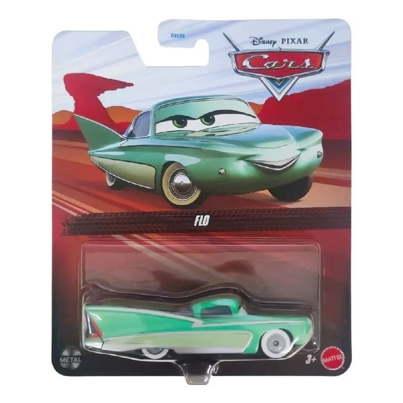 Disney Pixar Carros Veículo de metal Flo - Mattel