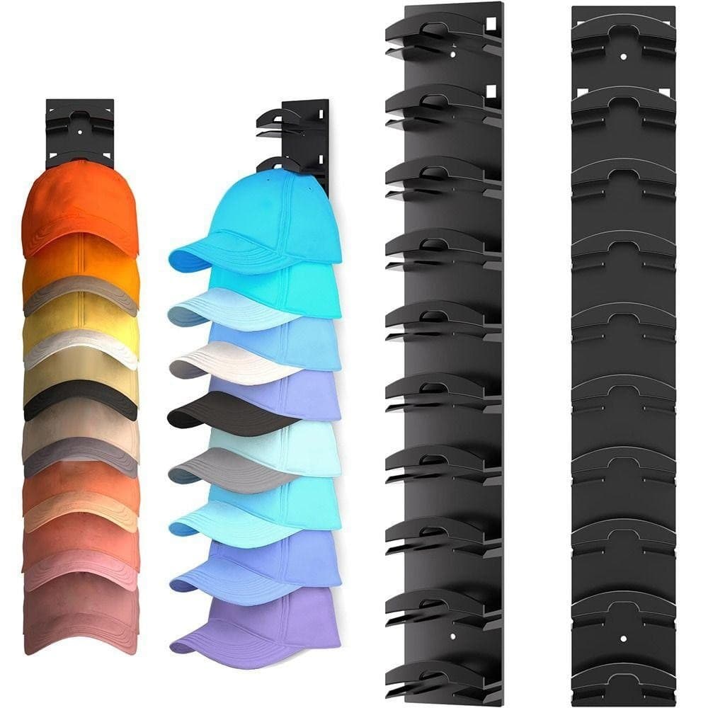 Organizador de Bonés / Cabide de Plástico para Roupas / Organizador de Roupas para Porta / Economia de Espaço em Casa