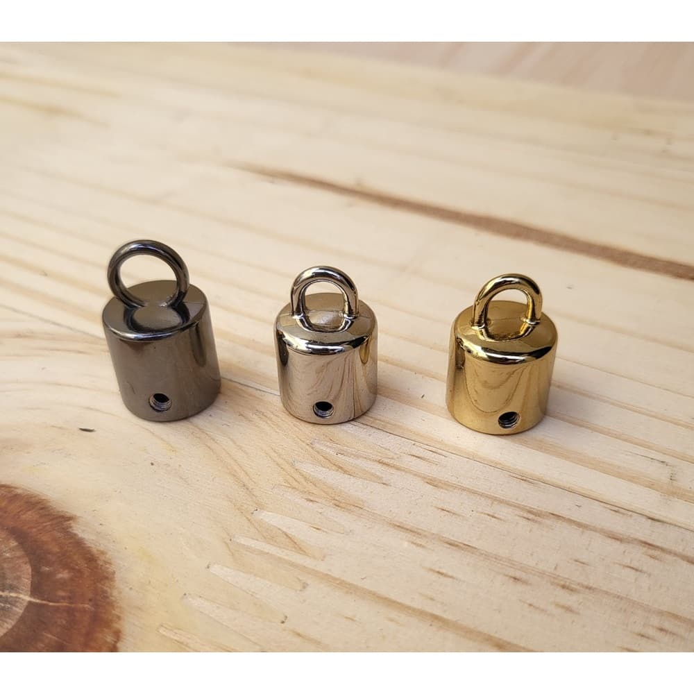 Par de Terminal/ Porta Alça/Porta Tassel com parafuso
