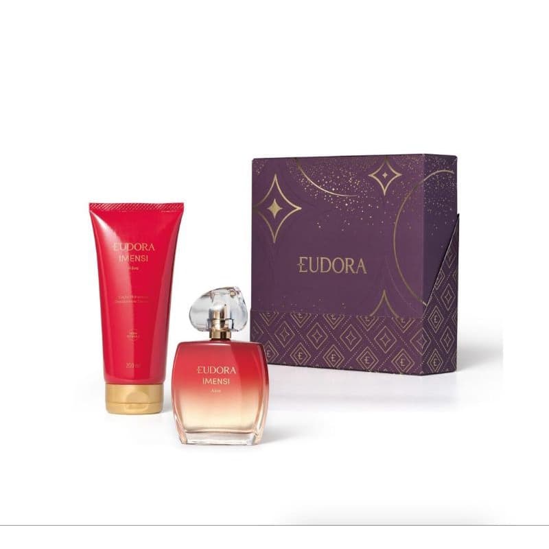 Kit Presente Eudora Imensi Alive (2 Itens) Perfume Feminino 100ml + Hidratante 200ml
