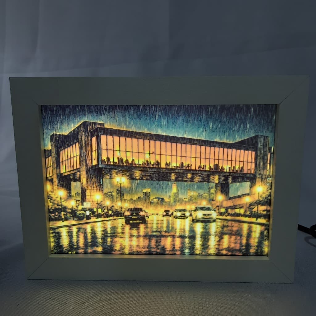 Luminária Quadro Decorativa Ligne