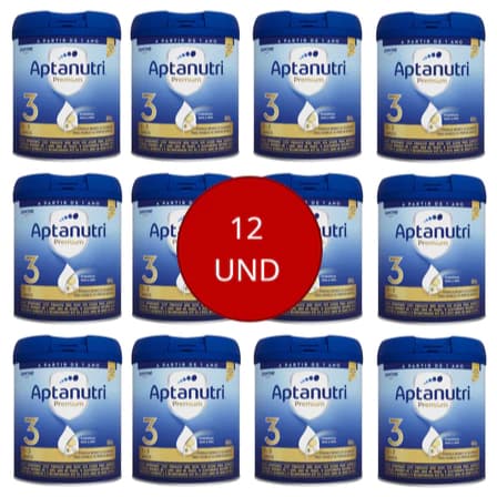 KIT 12 Latas Aptanutri PREMIUM 3 800g 1-3 anos