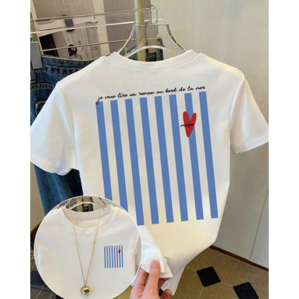 Camiseta Clean Girl Urban Summer Verão Y2K StreetWear Basic