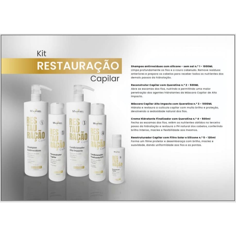 Mairibel Kit Cauterização Capilar
