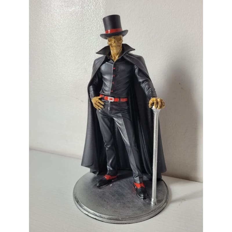 💀 Exu Caveira com Cartola 21cm– Peça Artesanal Religiosa 💀