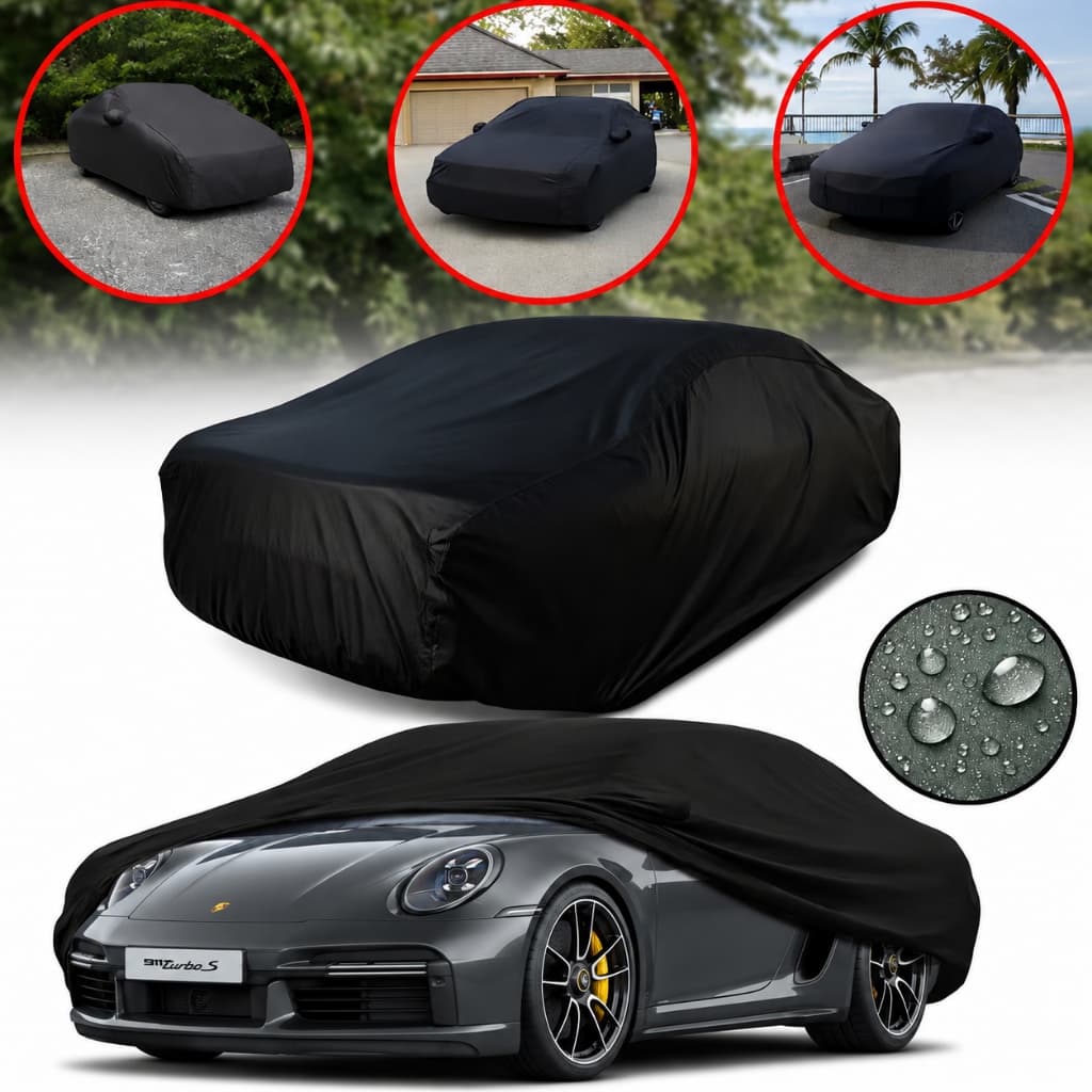 Capa Para Cobrir Carro Grossa Forrada Impermeável Proteção Sol e Chuva Uv